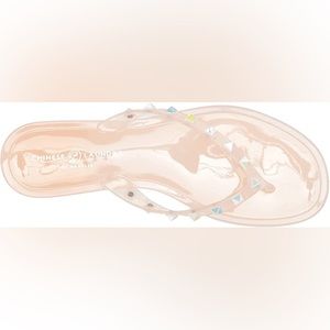 Summer Jellies! Women studded jelly sandal from Chinese laundry